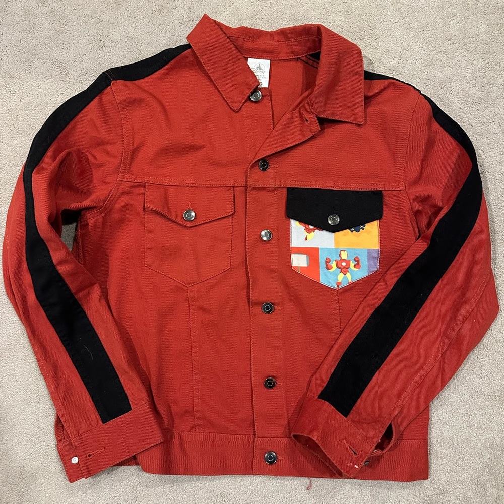 Mens Marvel/Disney Jean Jacket